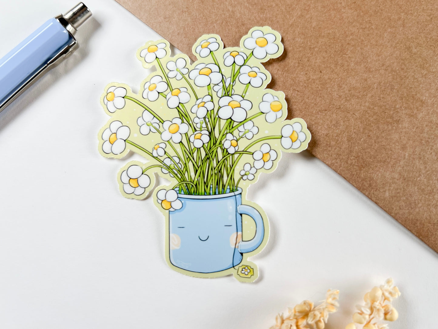 Mellow Chamomile | Glossy Sticker