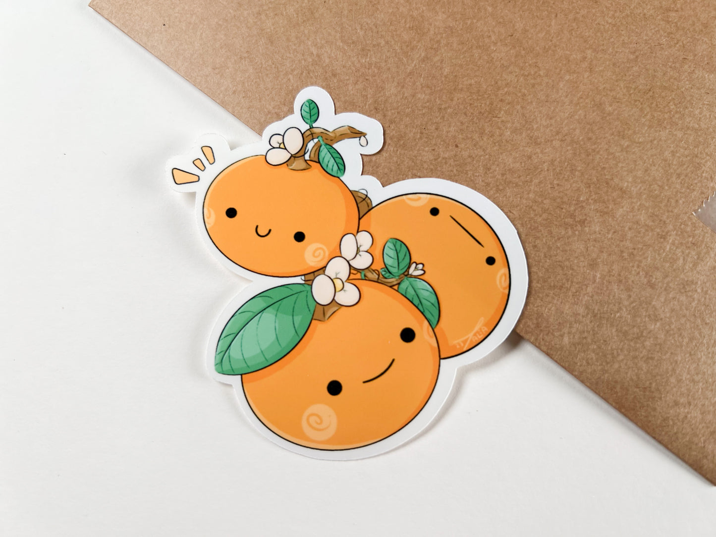 Clementines | Glossy Sticker