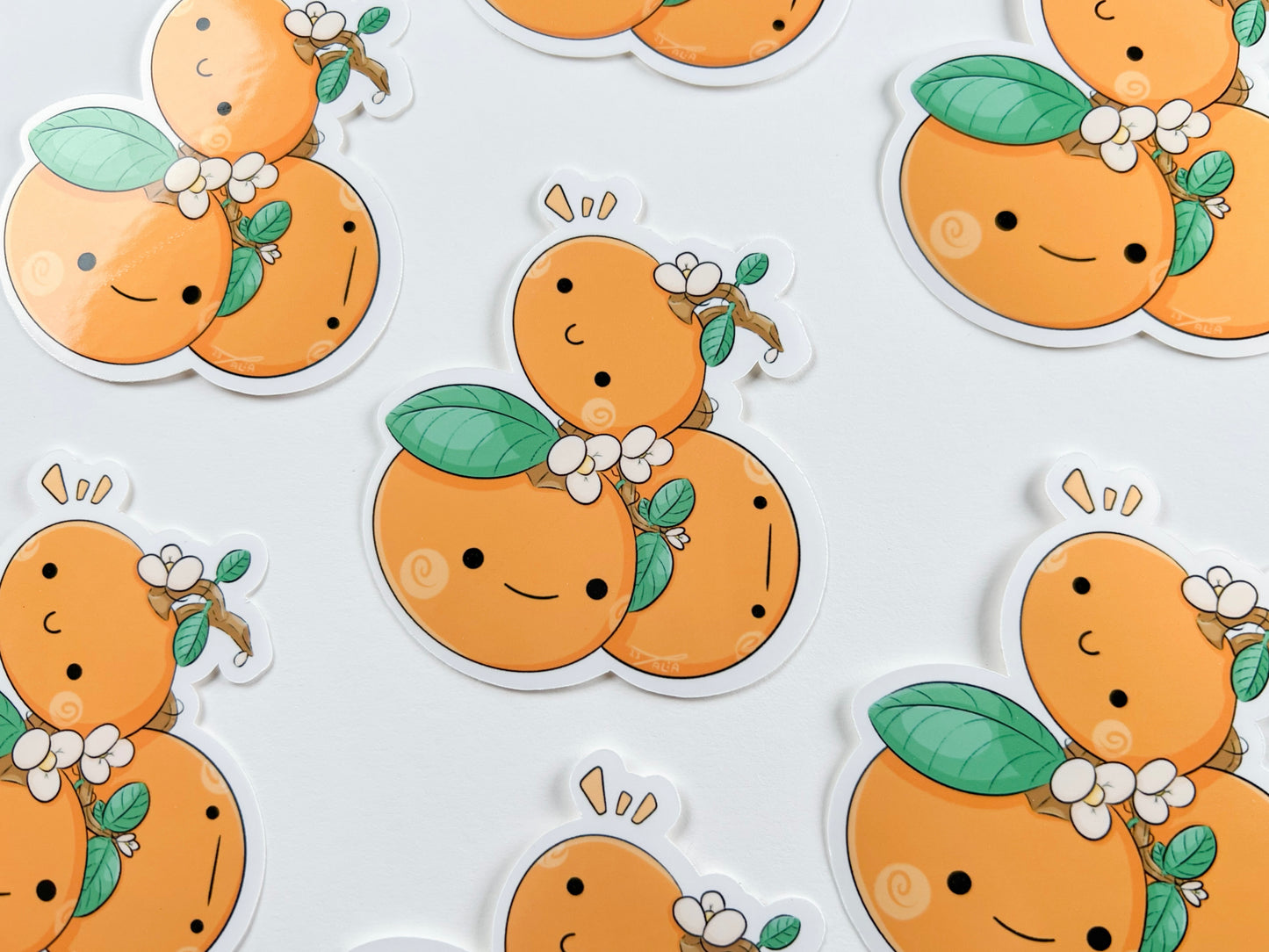 Clementines | Glossy Sticker