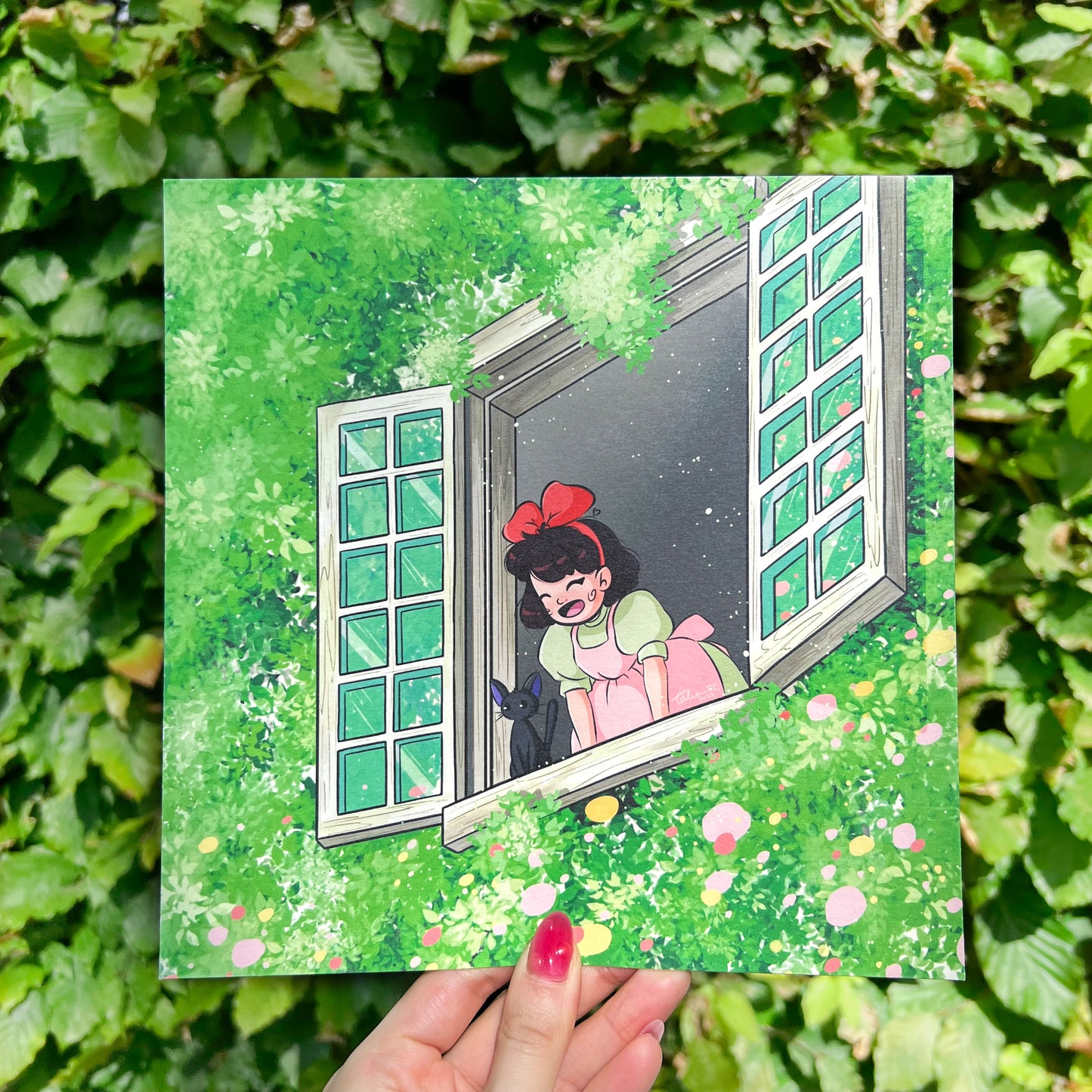 Springtime With Kiki | Print