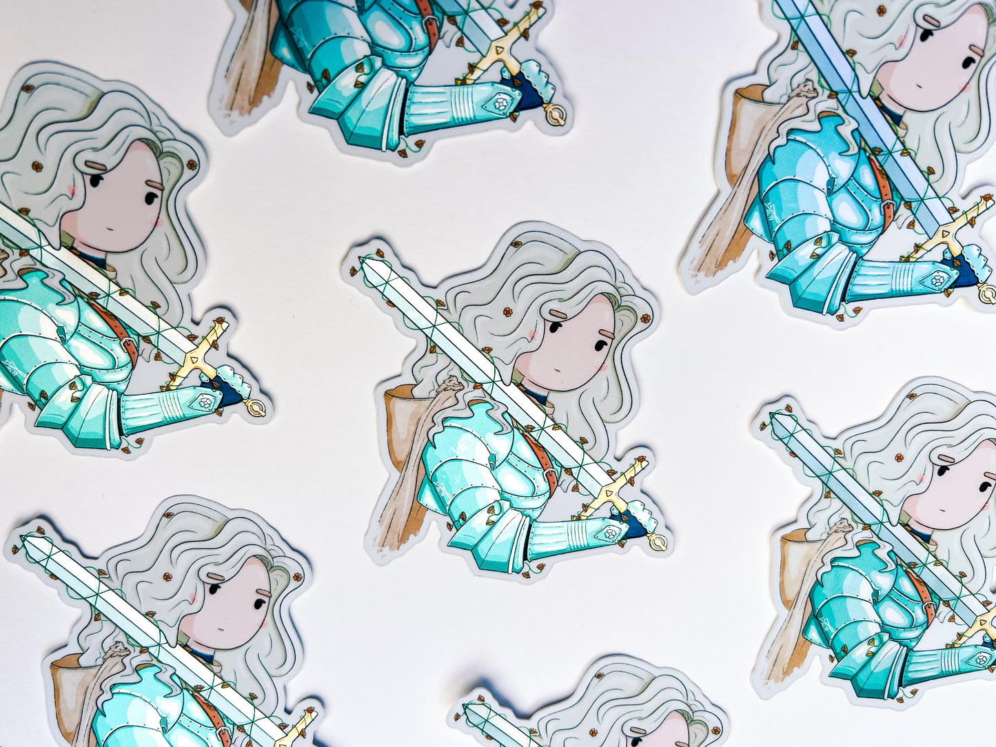 Poppy Knight | Mirror Sticker