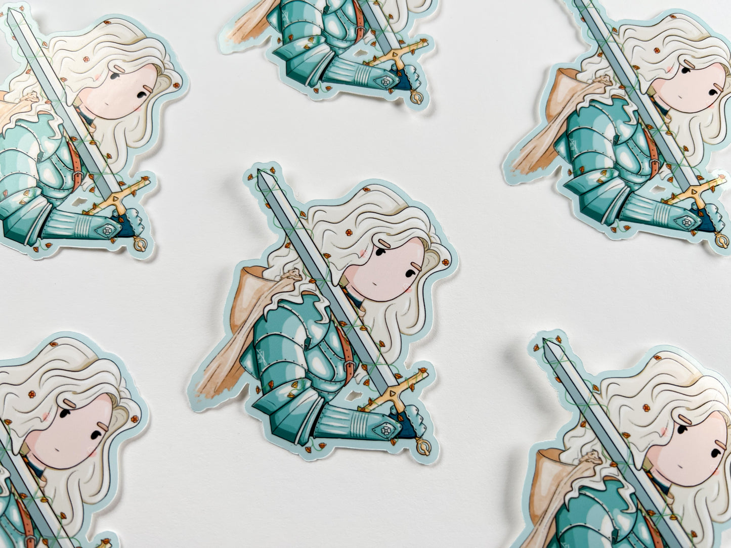 Poppy Knight | Glossy Sticker