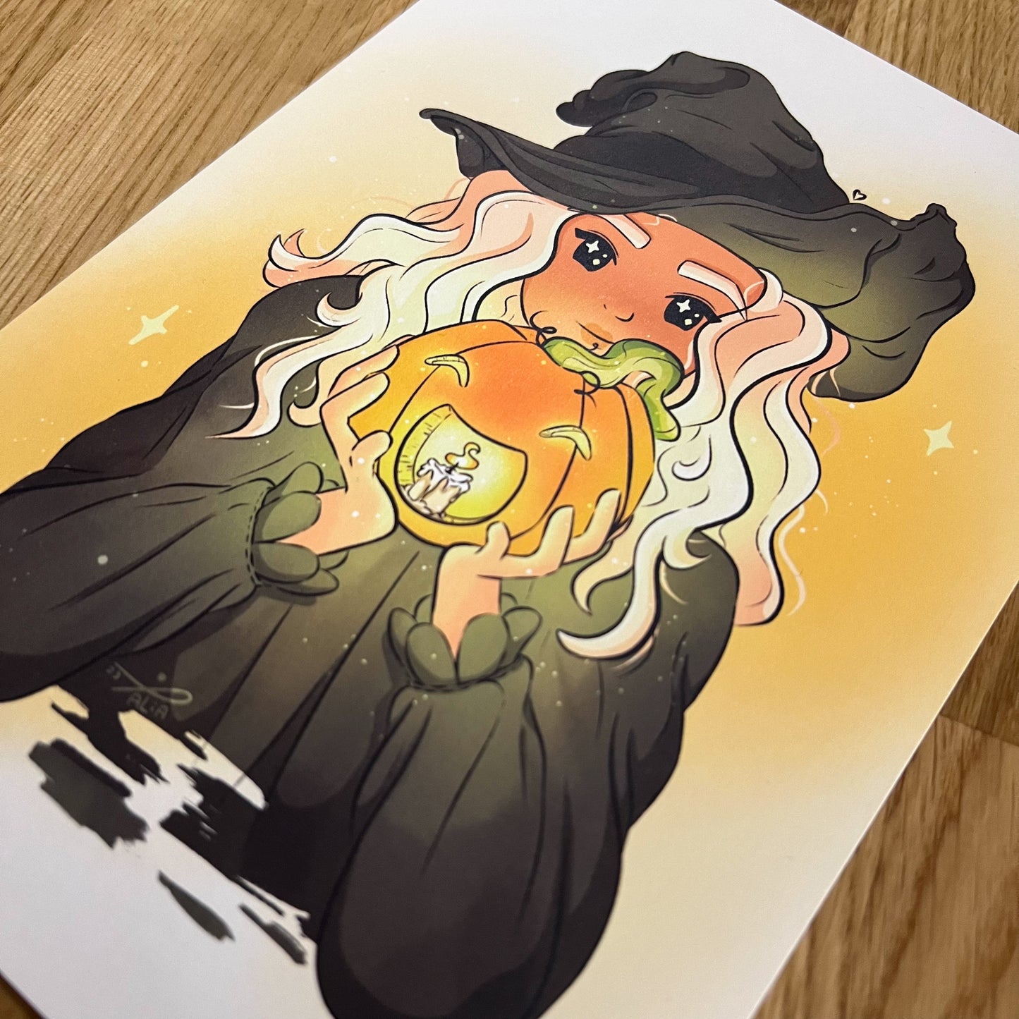 Pumpkin Witch | Print