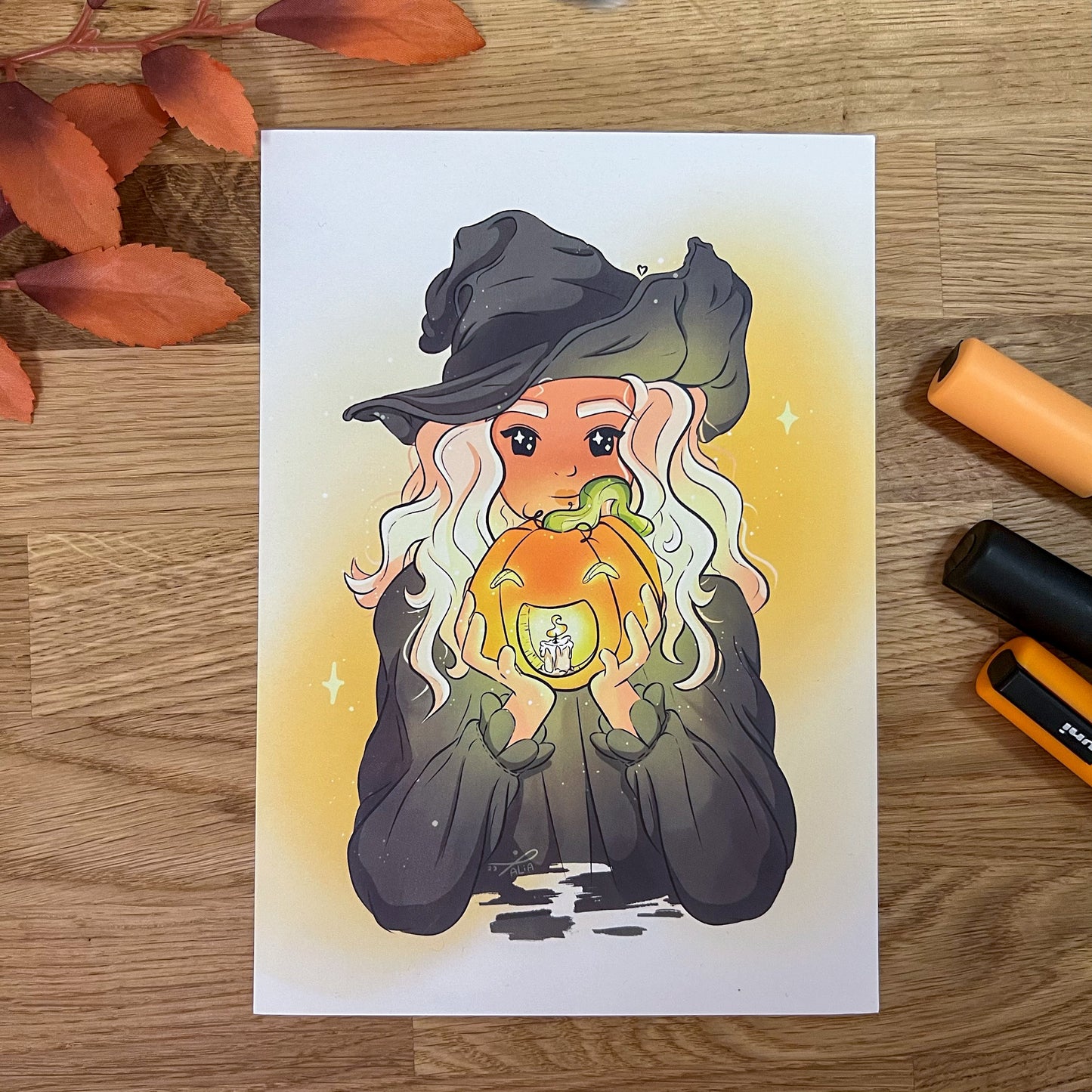 Pumpkin Witch | Print