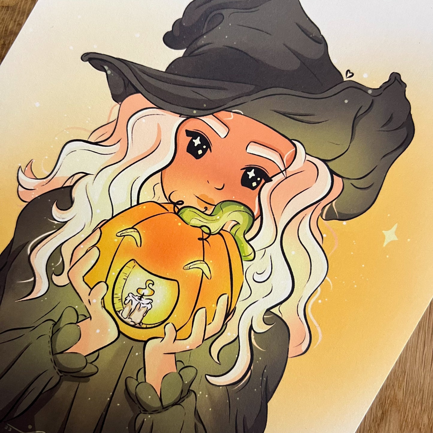 Pumpkin Witch | Print