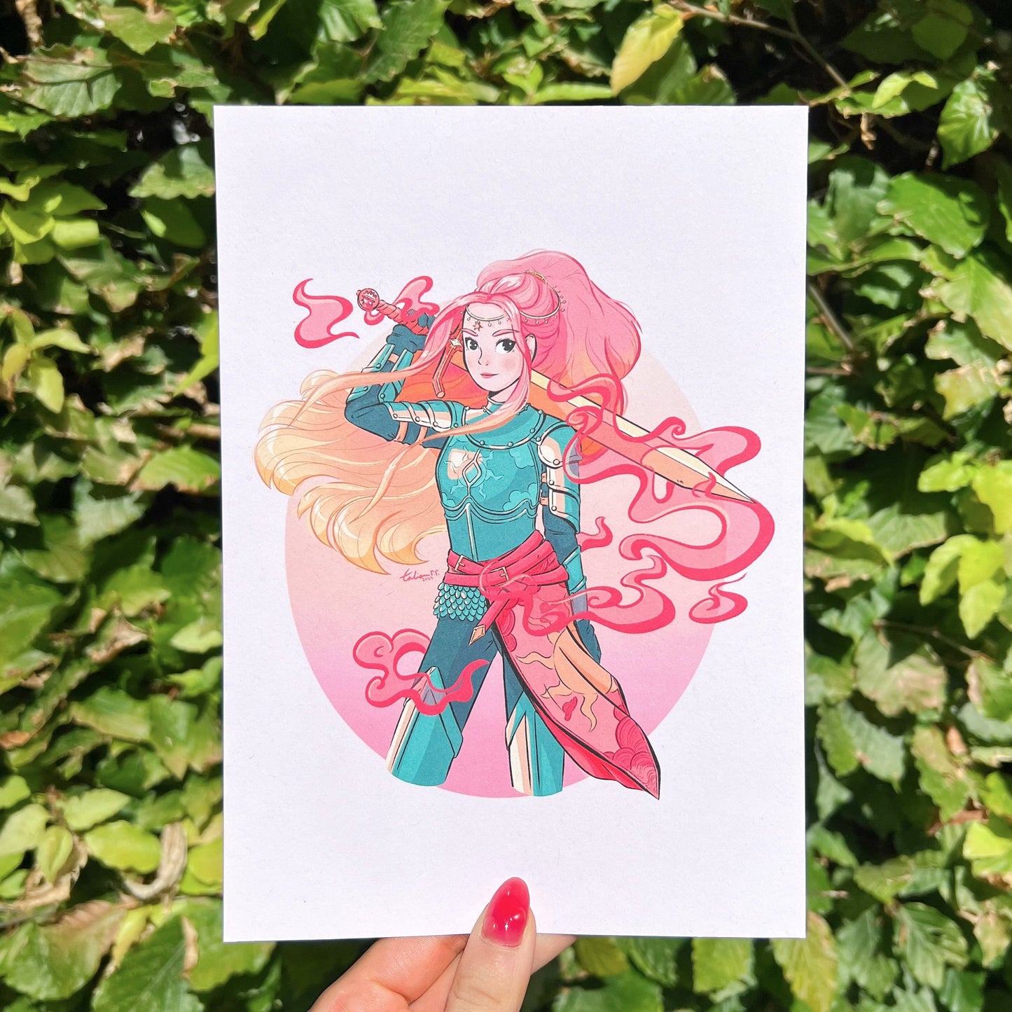 Sunset Knight 2.0 | Print