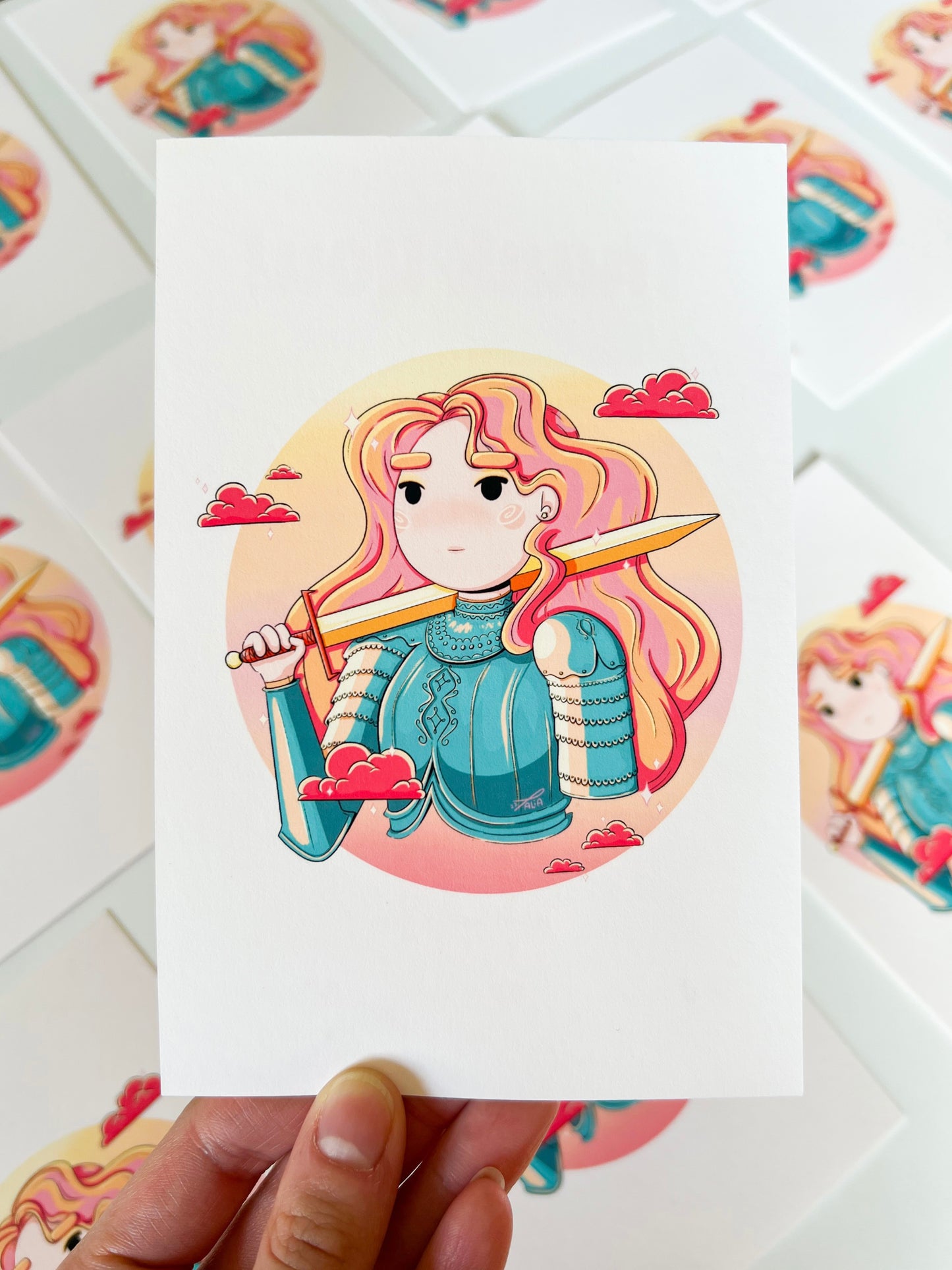 Sunset Knight | Print