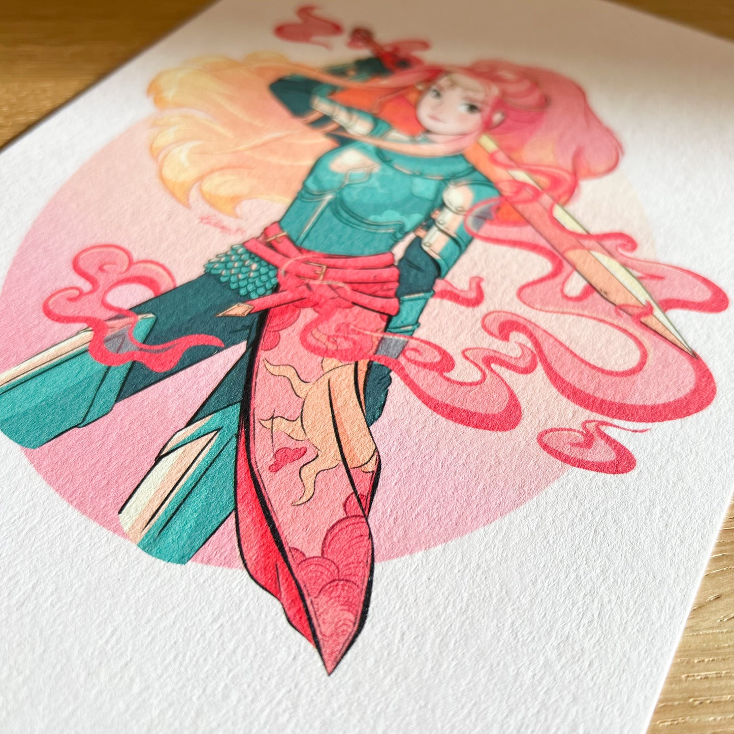 Sunset Knight 2.0 | Print