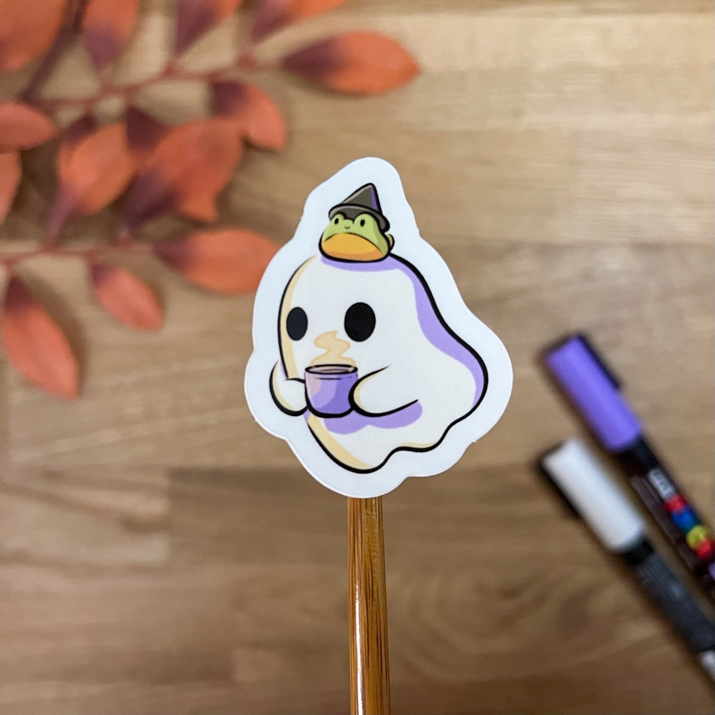 Ghost Tea | Glossy Sticker