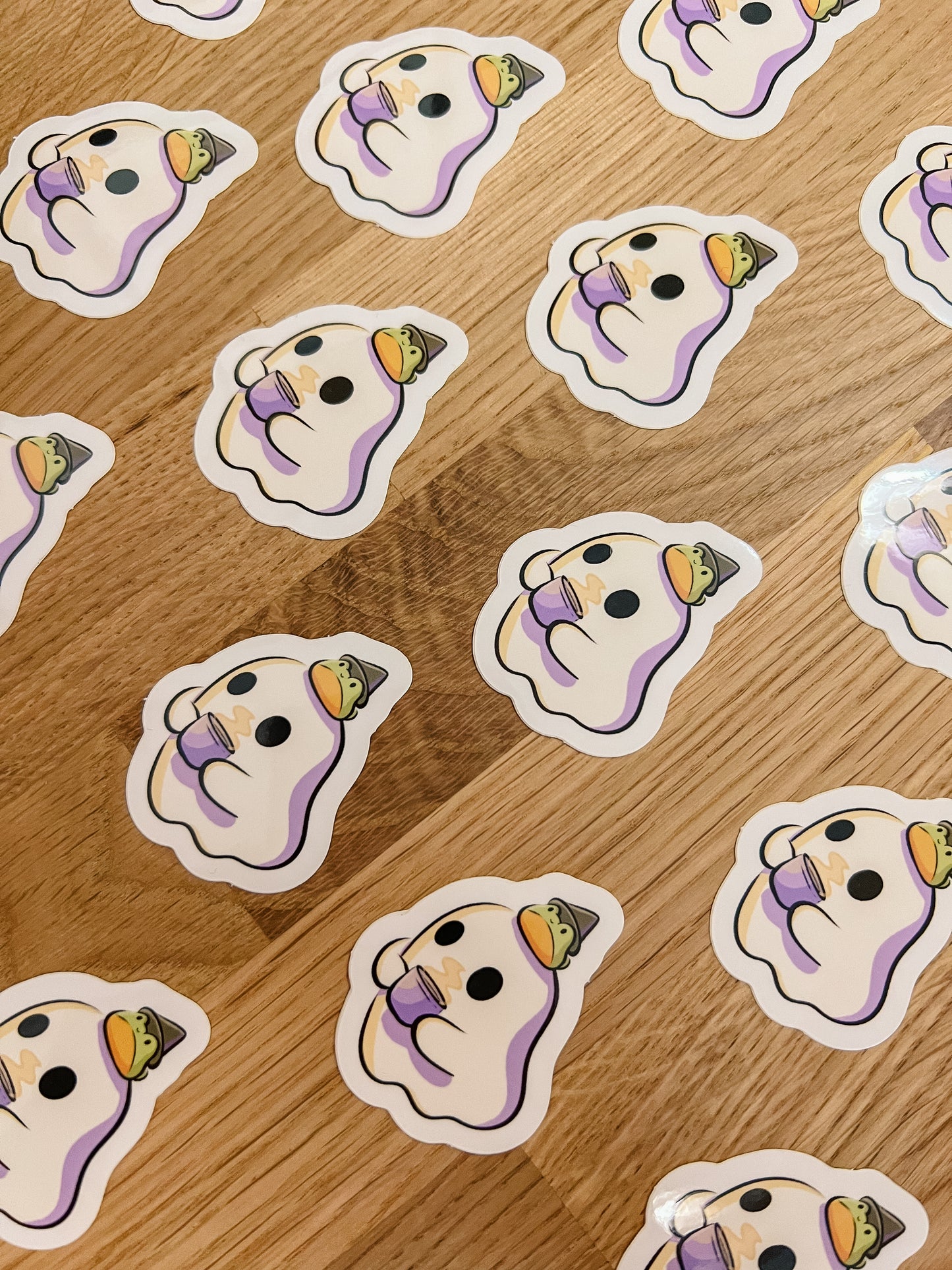 Ghost Tea | Glossy Sticker