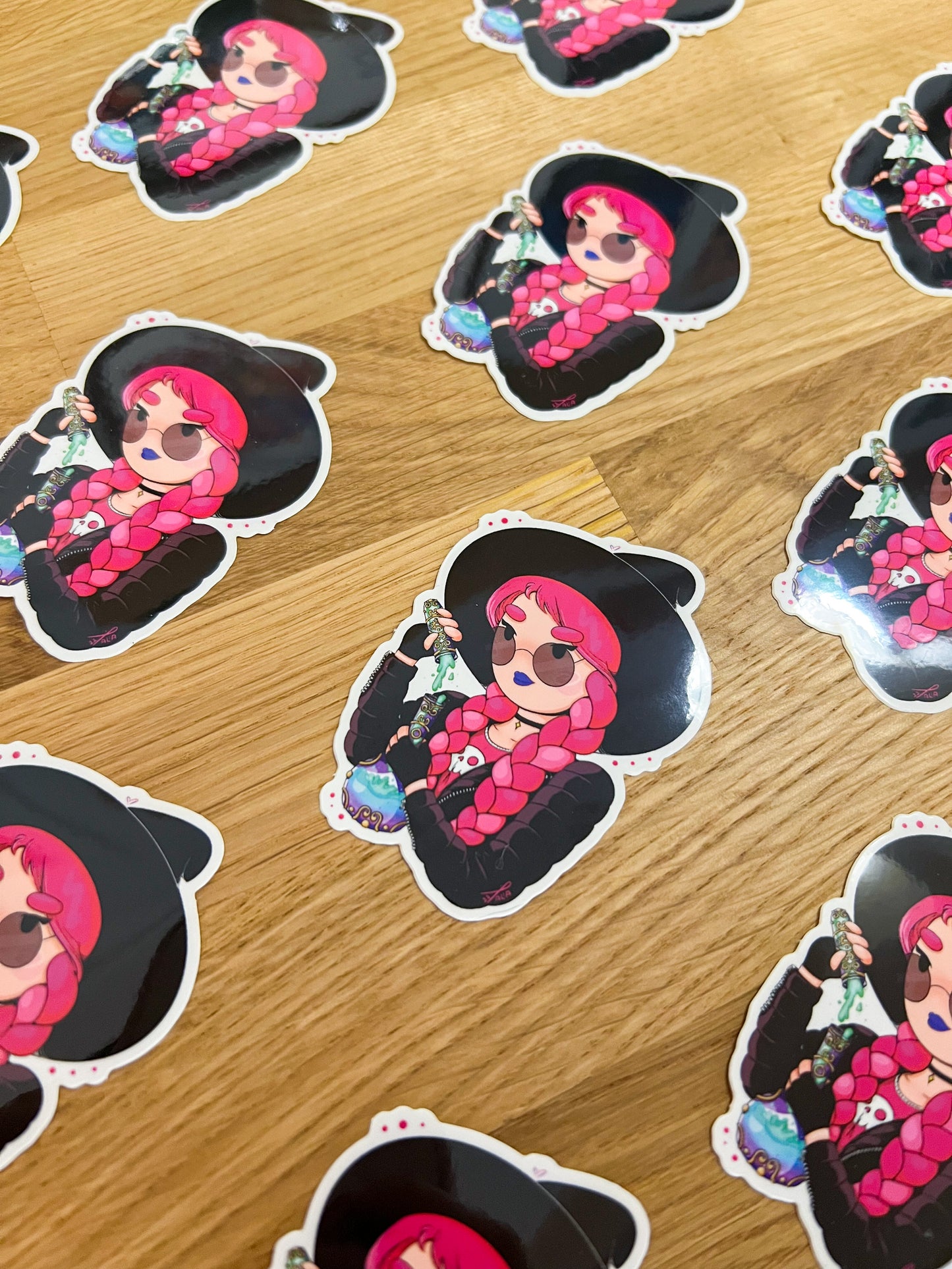 Punk Rock Witch | Glossy Sticker